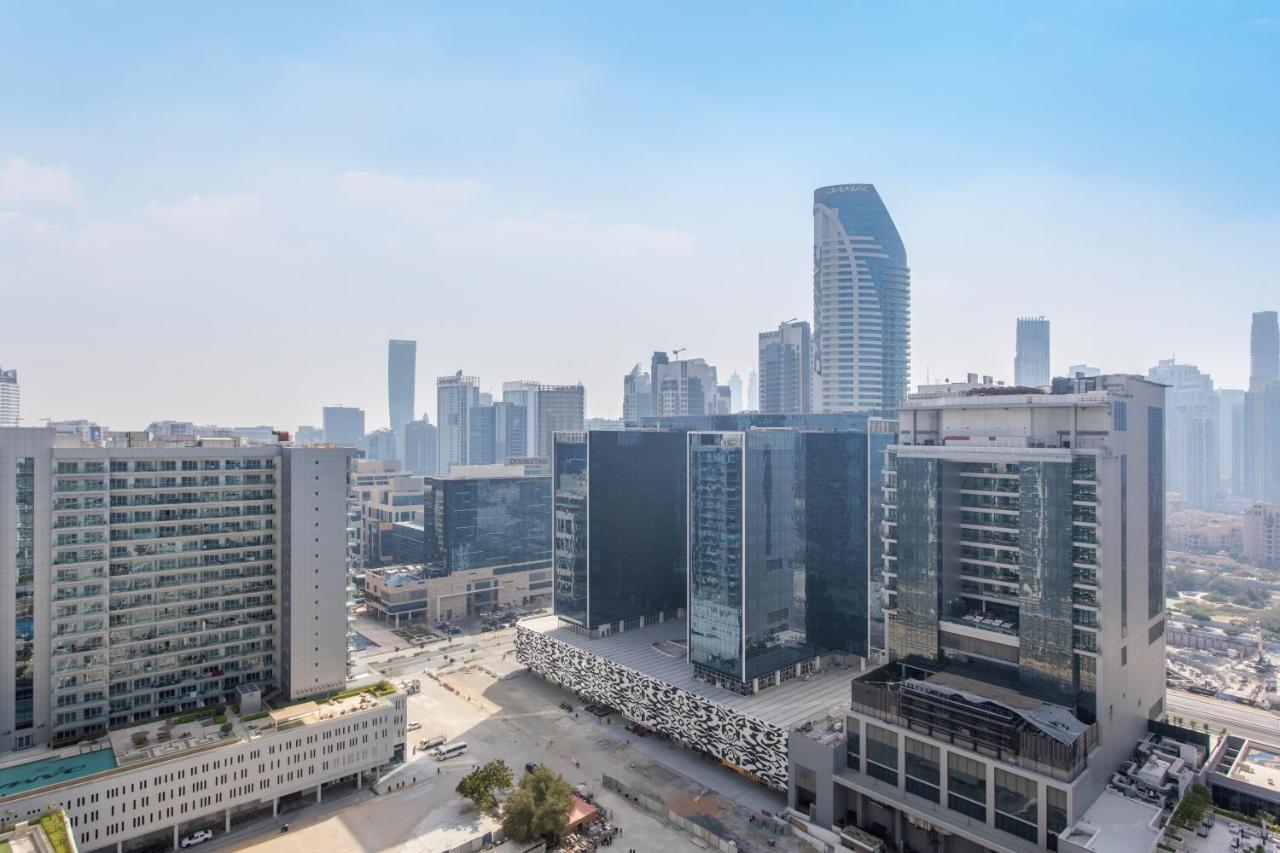 Reva Residences - One Bedroom Apartment By The S Holiday Homes Dubai Eksteriør billede